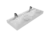 Etajerli Lavabo, Sharp, 120X48 Cm (Çift Hazneli) | Sakarya Lavabo Modelleri | ADADUŞ - Görsel 3